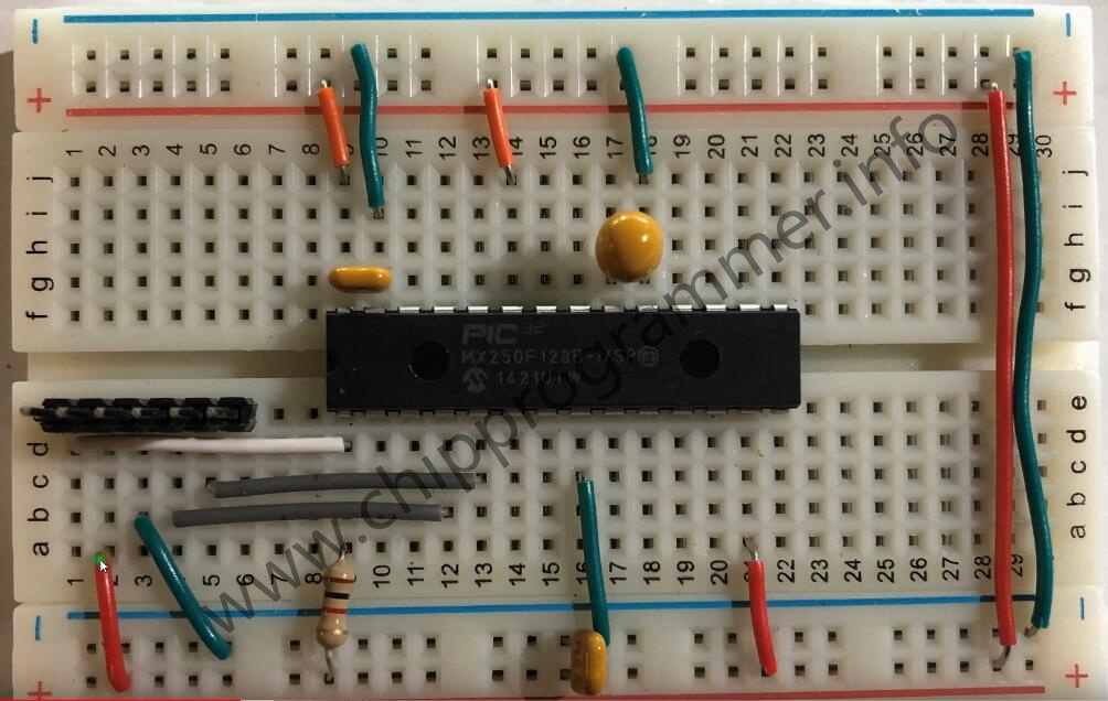 How to Use PICKit3 to Program PIC32MX250F128 Chip (2)