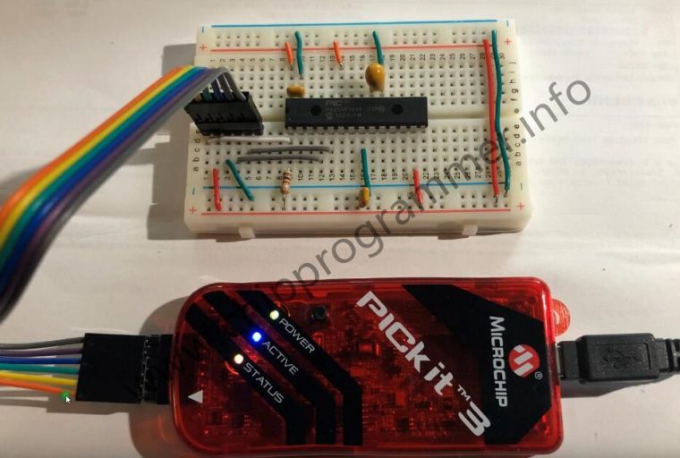 How to Use PICKit3 to Program PIC32MX250F128 Chip (3)