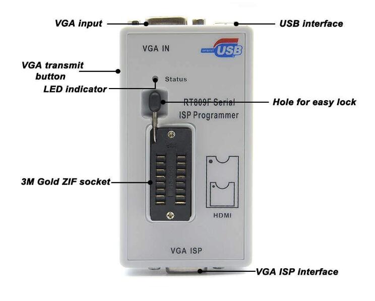 RT809F Serial BIOS ISP Programmer (1)