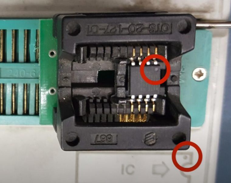 TL866II Plus Programmer Read & Write MX25L3206E Chip (2)